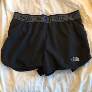 The North Face wide waistband running shorts